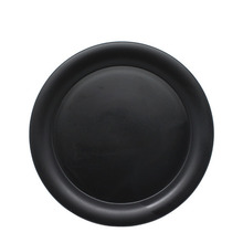 위즈라인 블랙 무광 원형 6인치 접시