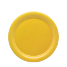 위즈라인 옐로우 무광 원형 6인치 접시