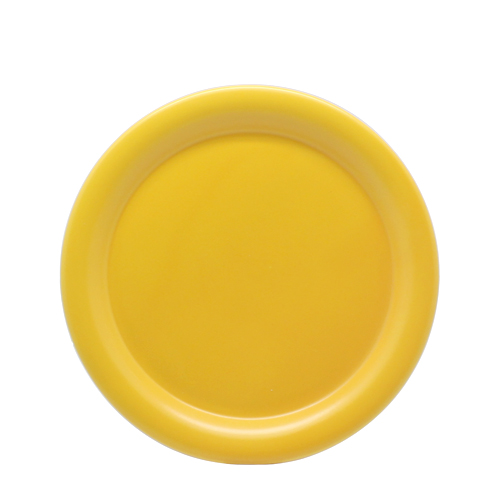 위즈라인 옐로우 무광 원형 6인치 접시