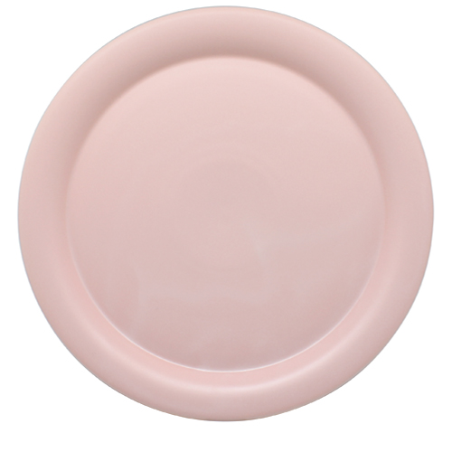 위즈라인 핑크 무광 원형 10인치 접시