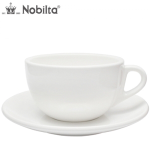 노빌타 카페라떼 커피잔 화이트 350ml (선택형)