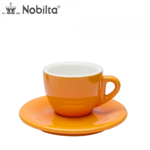노빌타 에스프레소 커피잔 오렌지 90ml (선택형)