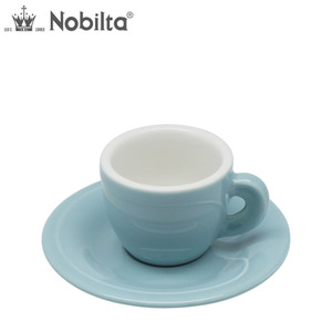 노빌타 라인 에스프레소 커피잔 Set 아쿠아마린 90ml (선택형)