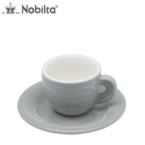 노빌타 라인 에스프레소 커피잔 Set 그레이 90ml (선택형)