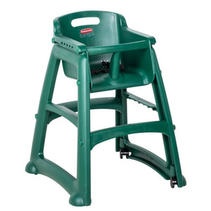 러버메이드 유아용 의자 녹색 (바퀴장착)