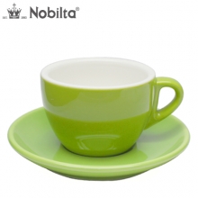 노빌타 카푸치노 커피잔 그린 210ml (선택형)