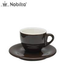 노빌타 에스프레소 커피잔 초코 90ml (선택형)