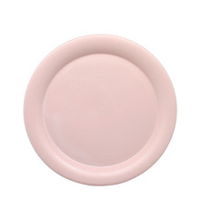 위즈라인 핑크 무광 원형 6인치 접시