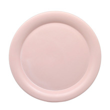 위즈라인 핑크 무광 원형 8인치 접시