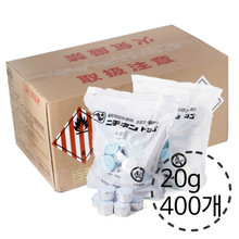 니찌넨 고체연료 박스 20g (4봉지 400개)