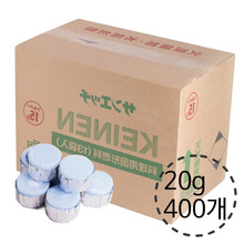 게이넨 고체연료 박스 20g (10봉지 400개)