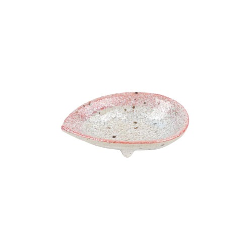 도자기 티아라103 나뭇잎 종지(핑크)
